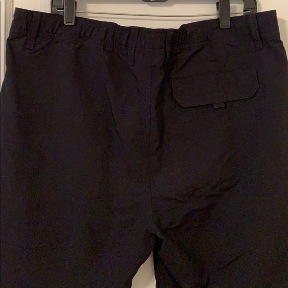 Men Lands’ End Black Outrigger Quick Dry Short LG - Picture 13 of 16